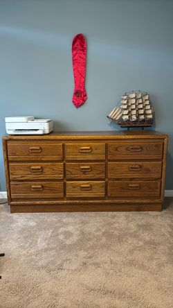 Wood dresser