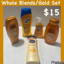 Whole Blends Gold Set