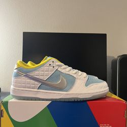 Nike SB Dunk Low Pro QS “Lagoon Pulse / Metallic Silver”