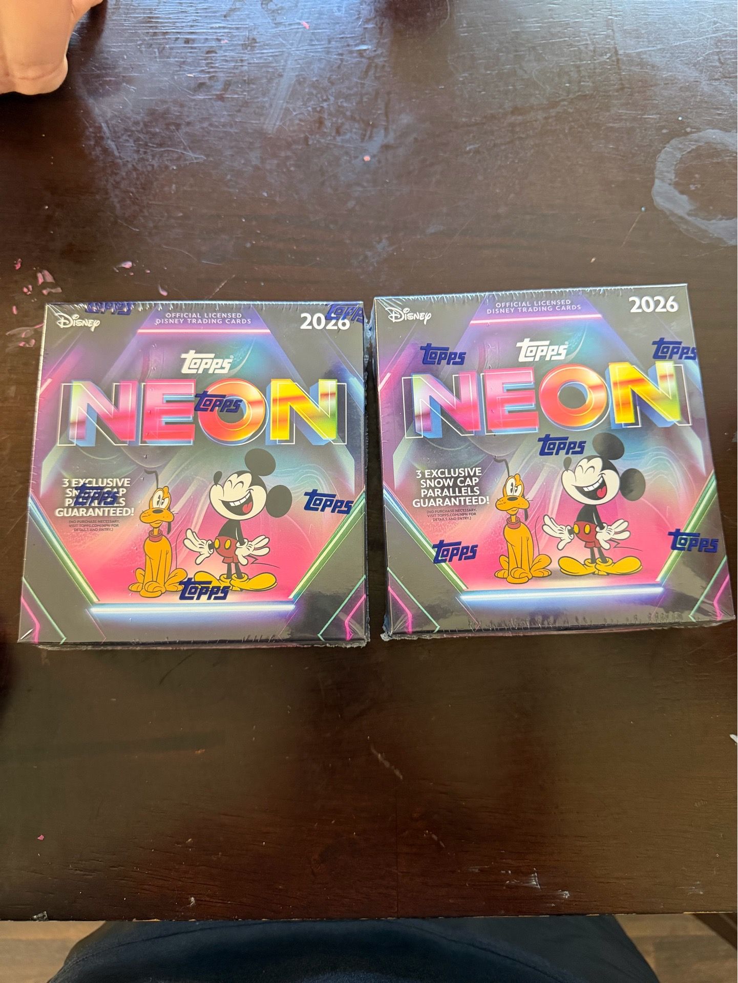 Diney cards Neon