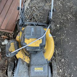 Used DEWALT DCMWSP244 BRUSHLESS  FWD SELF-PROPELLED LAWN MOWER ONLY MACHINE