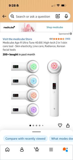 Medicube age r Ulta skin elasticity