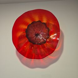 Hand Blown Glass Flower