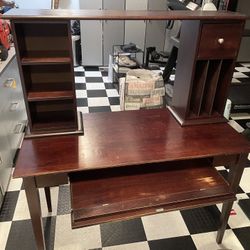 Desk With Hutch