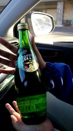 Takashi Murakami Perrier Carbonated Mineral Water