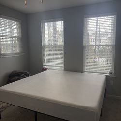 King Mattress And Bed Stand