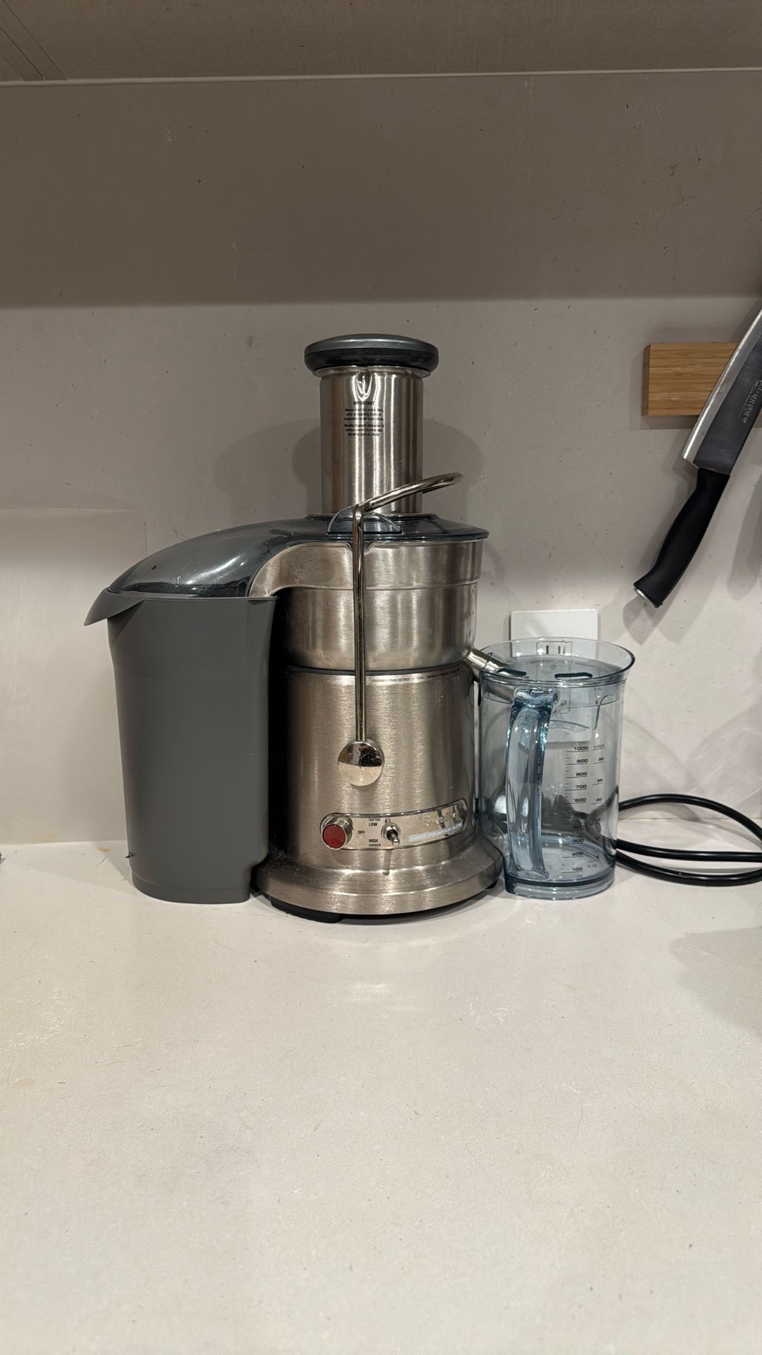 Breville Juice Fountain Elite 800JEXL, Silver