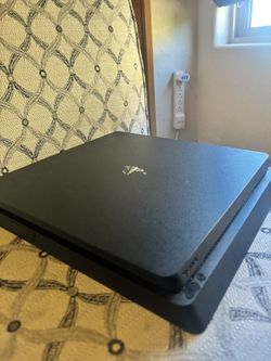 PS4 Slim Edition With Cords Works Great  Cuh2015b