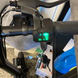 Go power scooter In great condition  everything works  just need to get back tire fixed it needs a tube that’s it  comes with charger an key