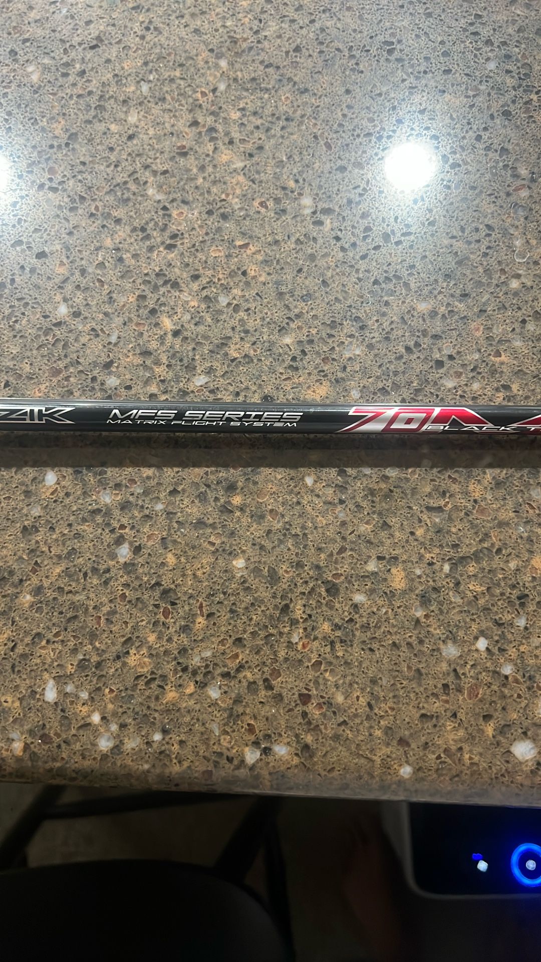 Ozik BlackTie 70 MFS Series Stuff Driver Shaft (Taylormade Tip)