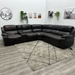 Dunhill Leather Recliner - Free Delivery