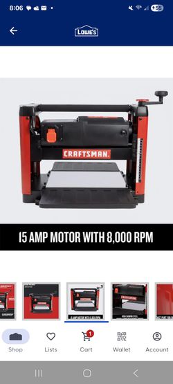 Craftsman Benchtop Thickness Planer