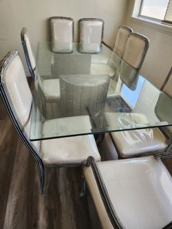 Dinning table  and 8 chair
