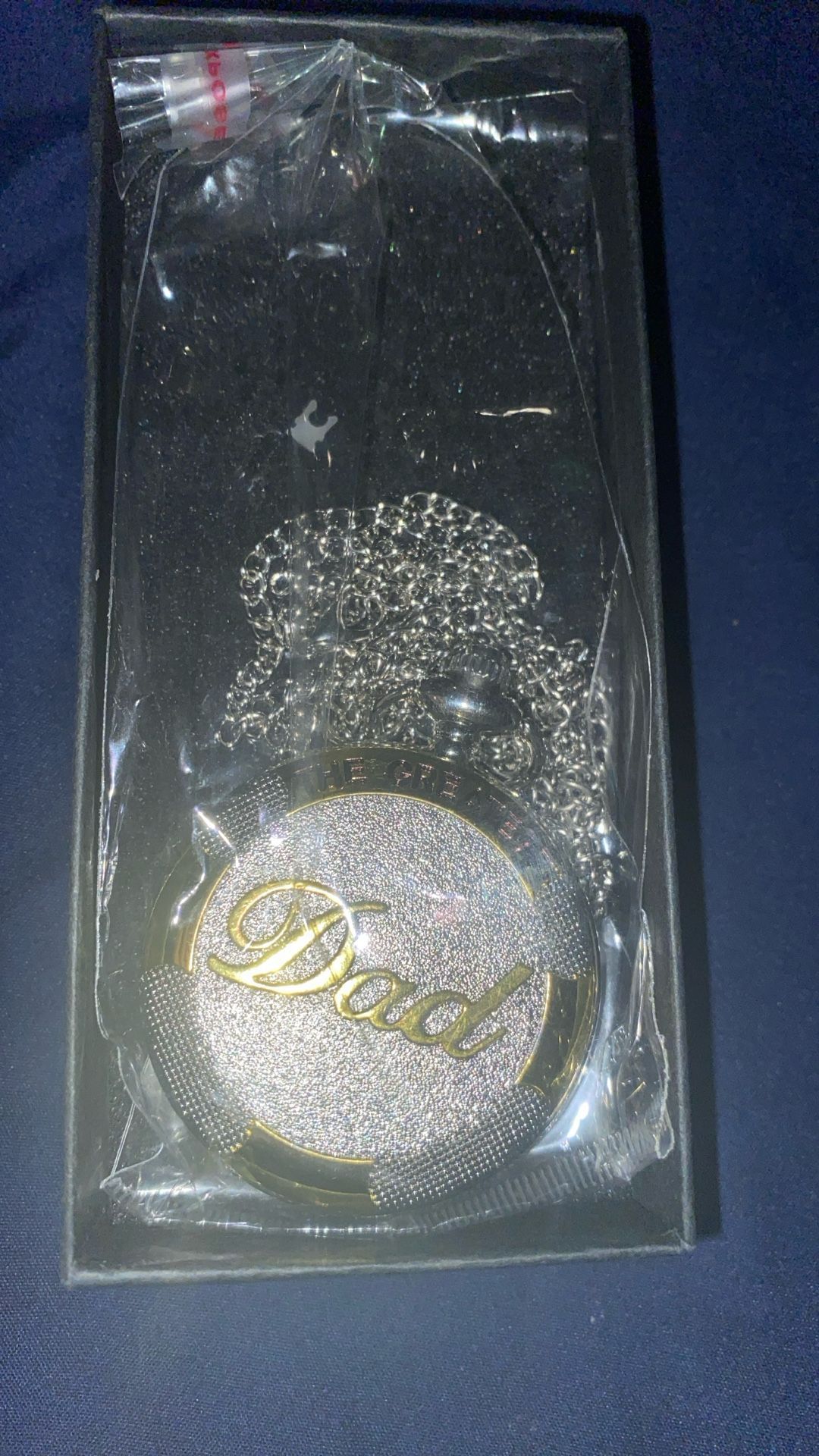 Greatest dad pocket watch