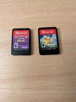 Pokemon Violet Let's Go Pikachu Nintendo Switch Games