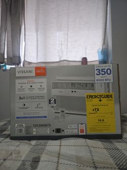 Smart Window Air Conditioner (New in the Box) Cools 350 sq feet