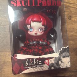 POP Skullpanda Plush 6kHz 6000hz Europe EU Exclusive Limited Keychain Doll