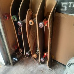 5 Skateboards 
