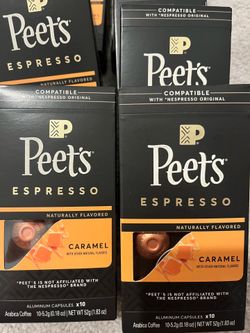 Peets espresso capsules (original size)