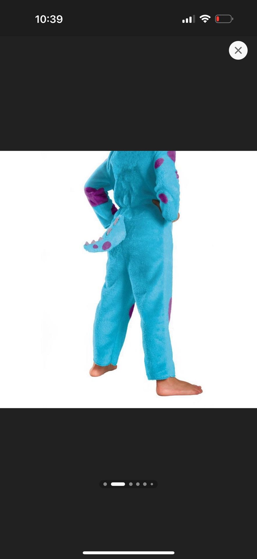 Monsters Inc Halloween Costume
