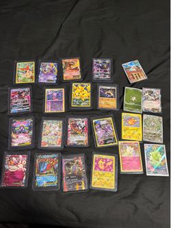 lot of pokemon cards