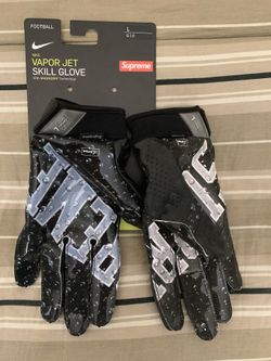SUPREME NIKE VAPOR JET SKILL GLOVES