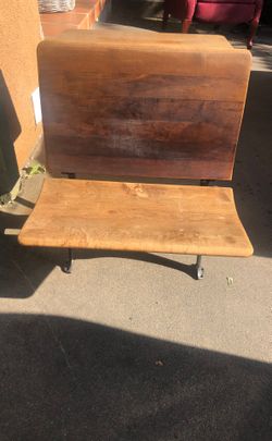 Old school desk