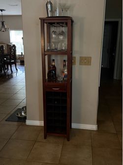 Wine rack.