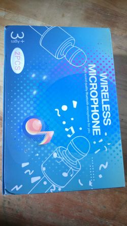 Ankuka Kids Karaoke Microphone 2 Pack, Wireless
Bluetooth Karaoke Microphone for Singing Portable
Handheld Mic Speaker Machine,