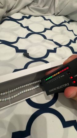 5mm 7.5in VVS1 moissanite tennis braclets