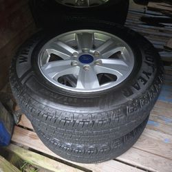F150 245/70/17 Rims And Tires