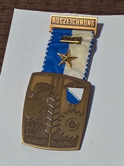 Shooting Medal Marksmanship Rifle 1974 Germany