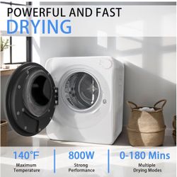 1.6Cu.Ft Portable Clothes Dryer