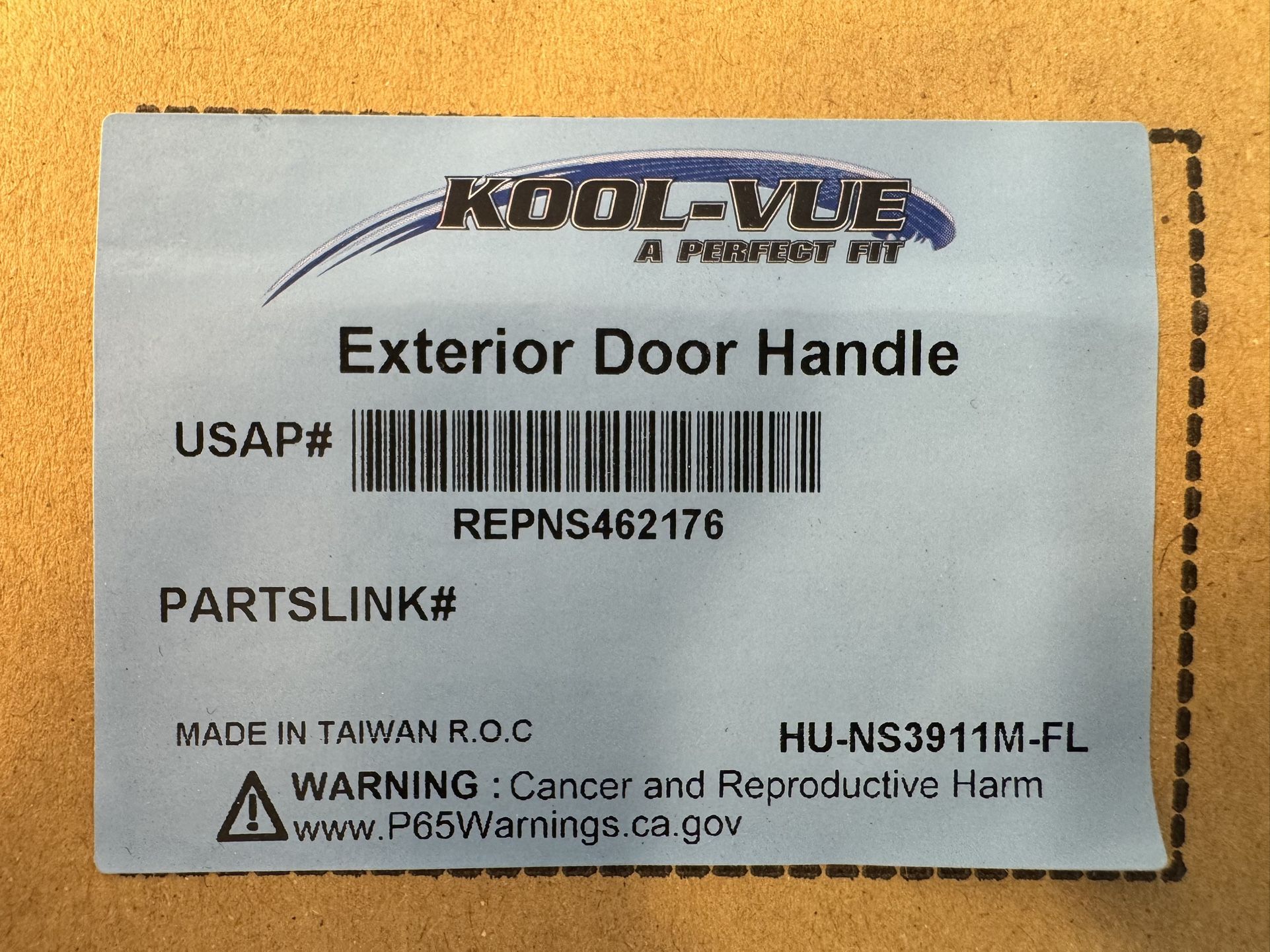 BRAND NEW Exterior Door Handle 2018 Nissan Leaf Sv