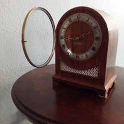 Antique Looking Case And Time. However, Electrified Clock