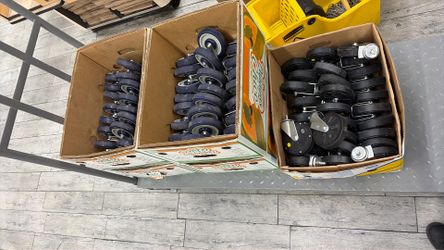 Shopping cart wheels
