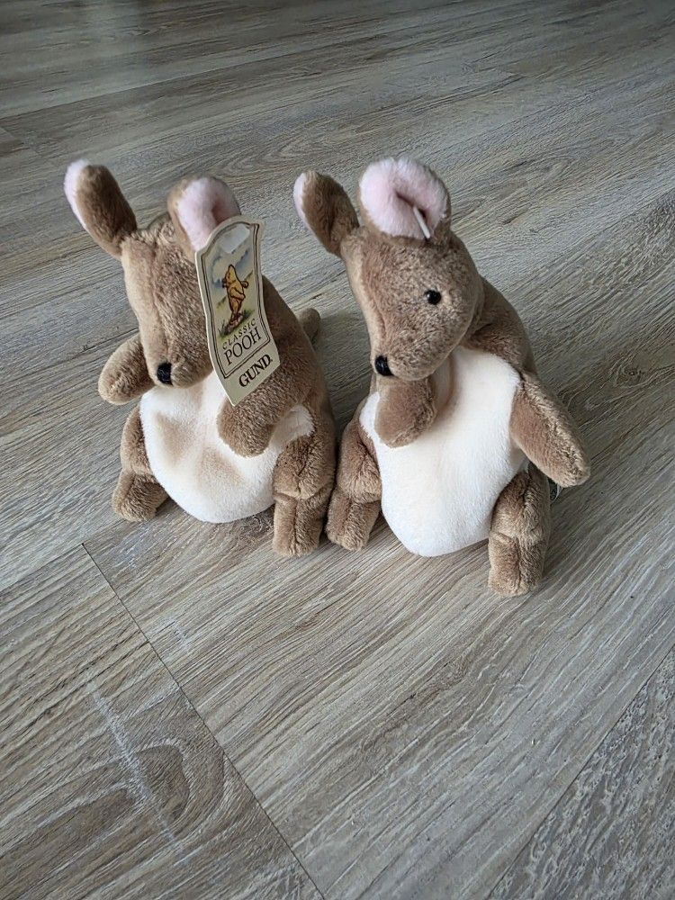 2 - Gund Disney Classic Winnie the Pooh Kanga Plush Toys