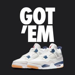 Jordan 4 Retro SB Navy Size 11