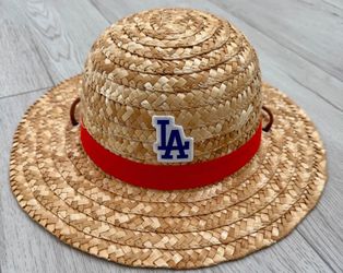 Dodgers onepiece straw hat