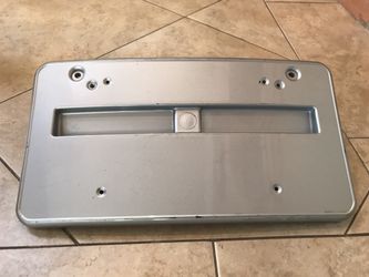E46 BMW Titanium Silver front plate frame OEM
