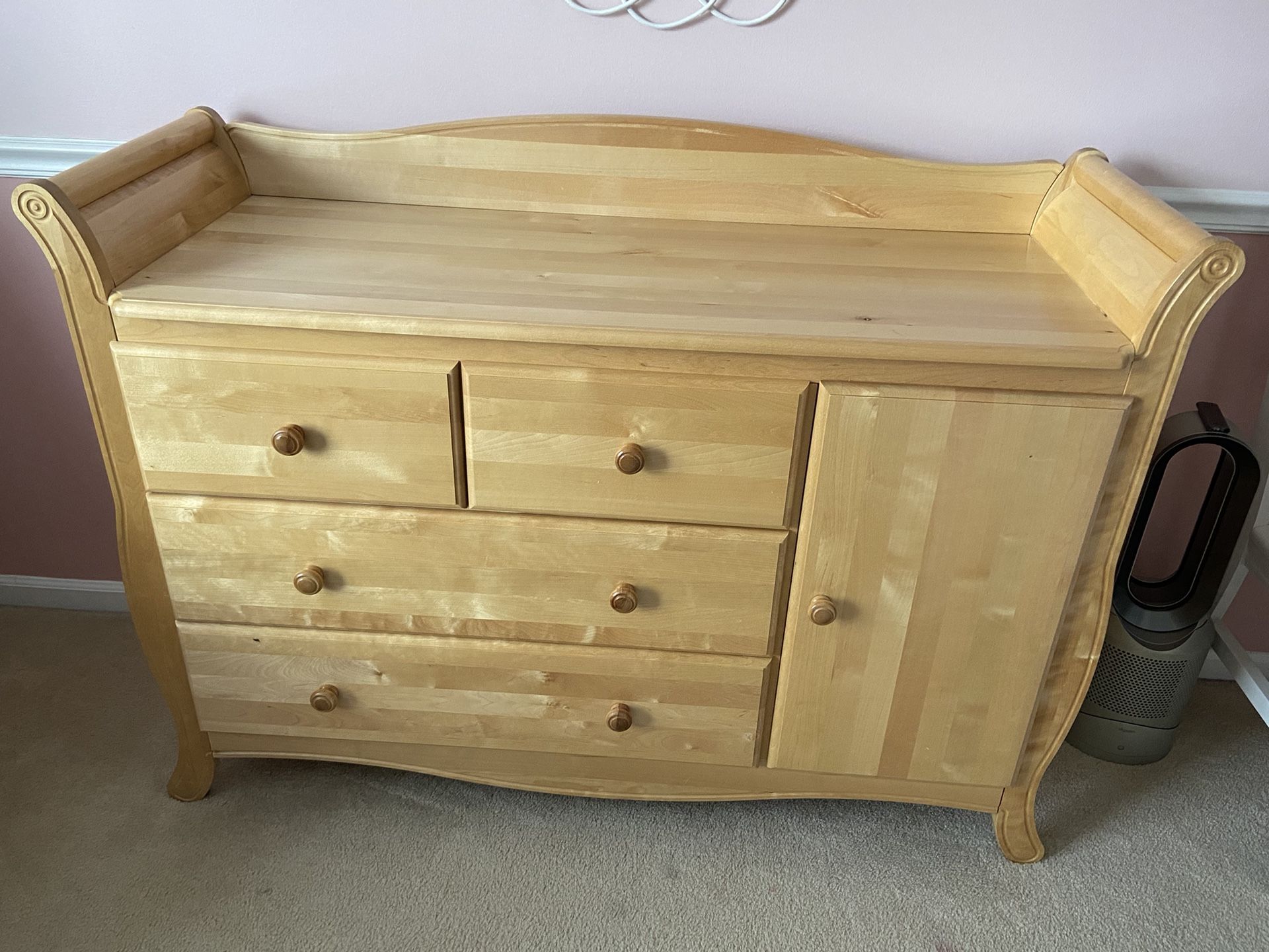 2 Piece Bedroom Dresser Set 