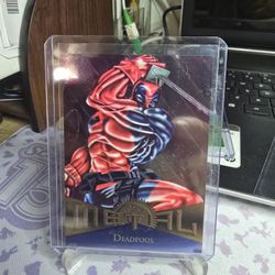 1996 Marvel Metal Card Deadpool 