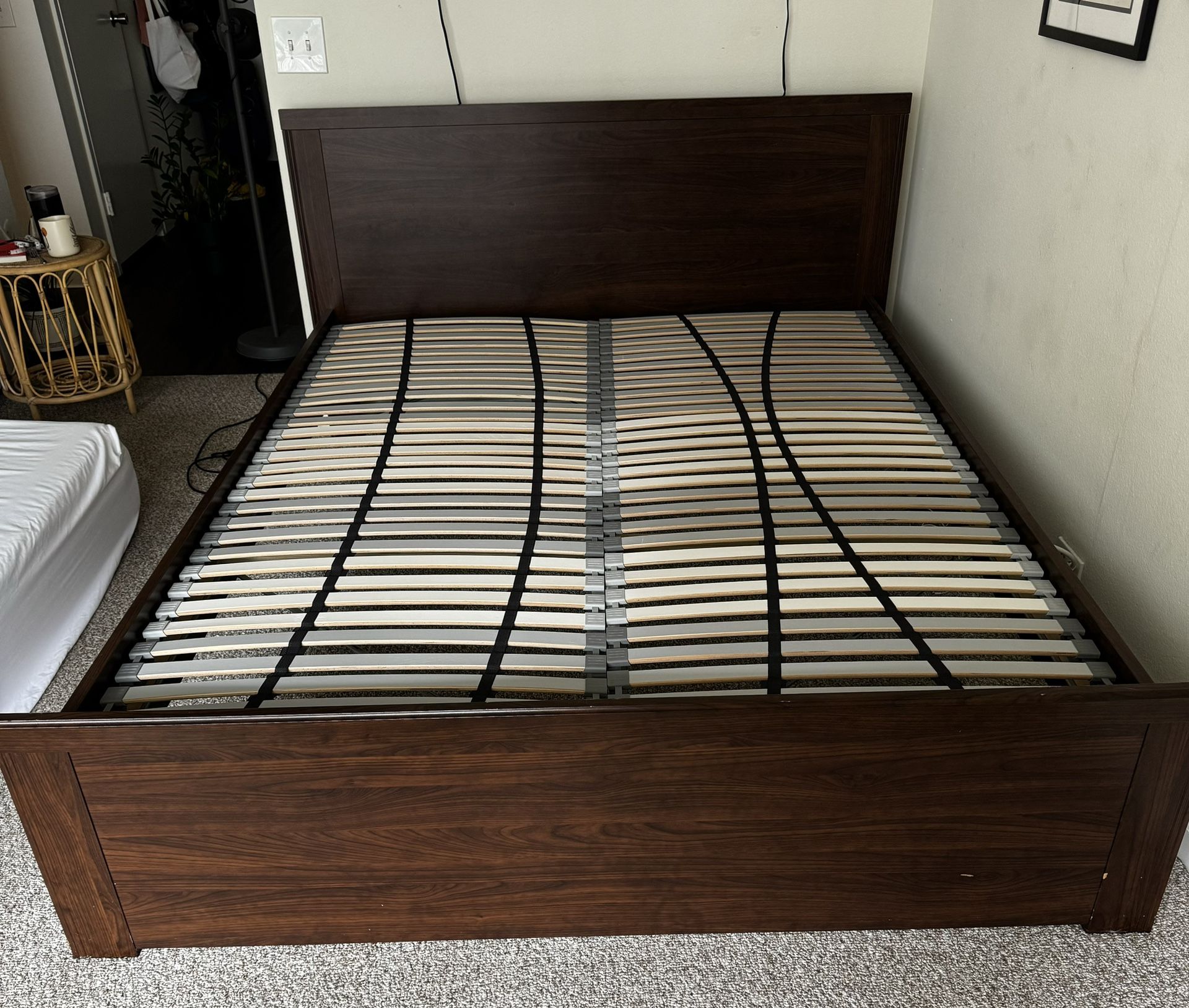 IKEA Malm Queen Bed Frame Brown