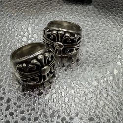 Chrome rings size 7 !! $45 each