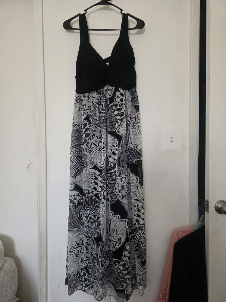 Womens Speeckless Black Summer Dress Size L
