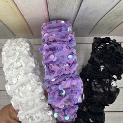 Sequin Padded Headbands – Barby Estilo Collection Set Of 4