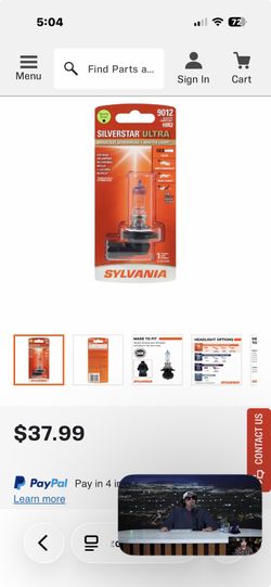 Sylvania lightbulb