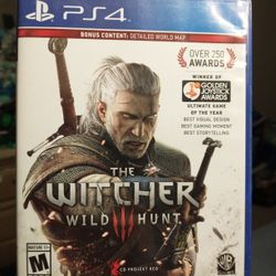 The Witcher 3 Wild Hunt For PlayStation 4 