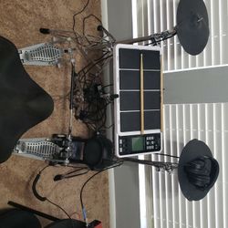 Octapad Drum Set Up 