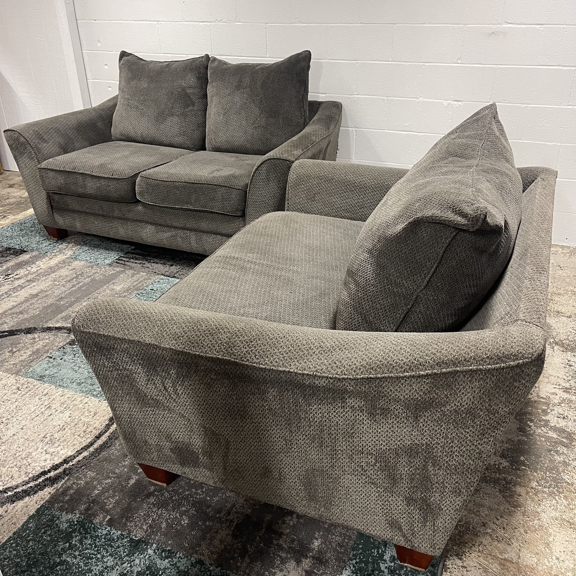 Couch Set Free Delivery Sofa Loveseat Oversized Chair